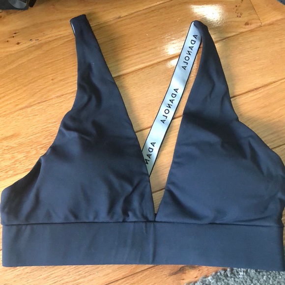 Adanola Other - Adanola Plunge sports bra